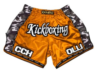 Short de Boxe Thai Personnalisé : KNSCUST-1138